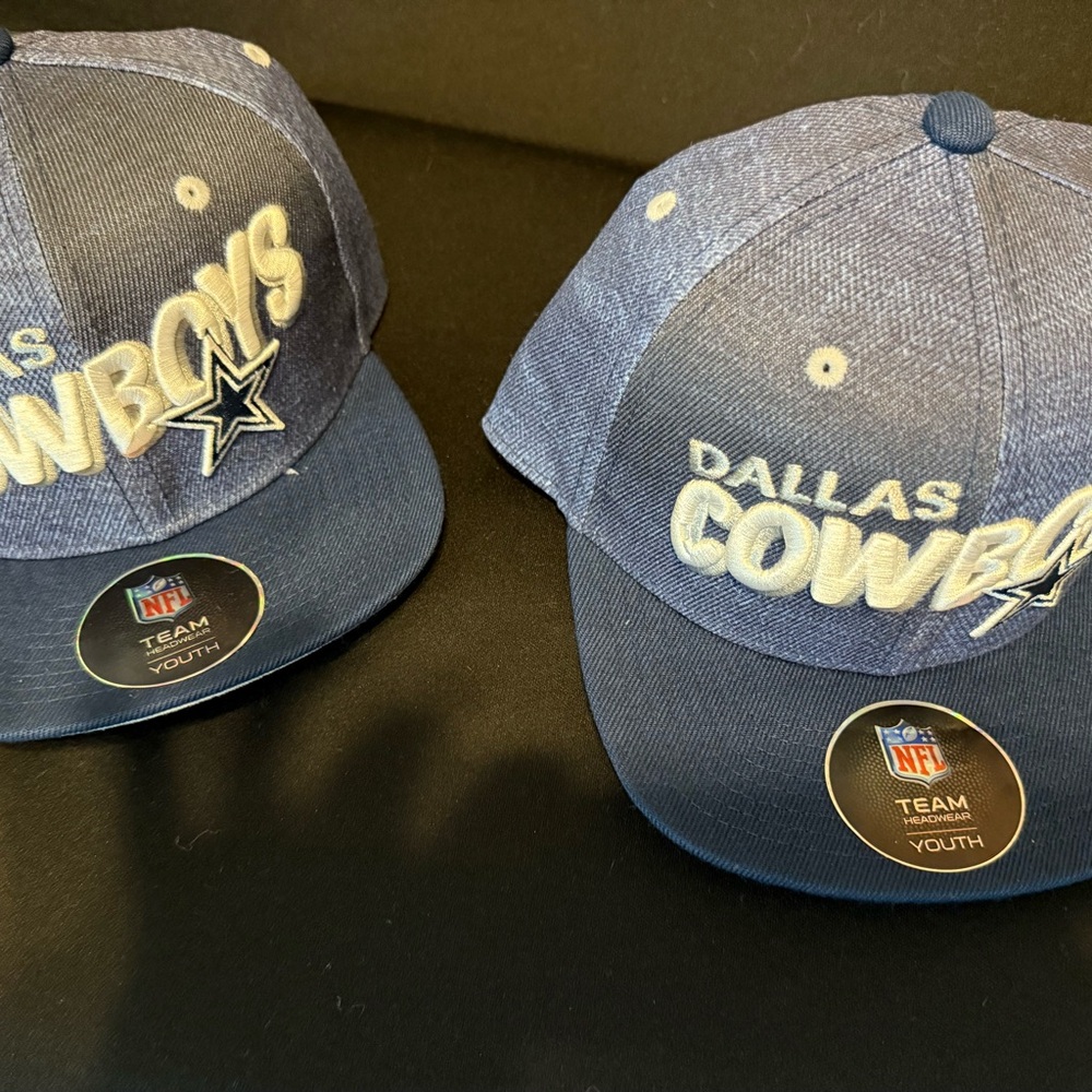 NFL Dallas Cowboys Youth Cap - Navy and White